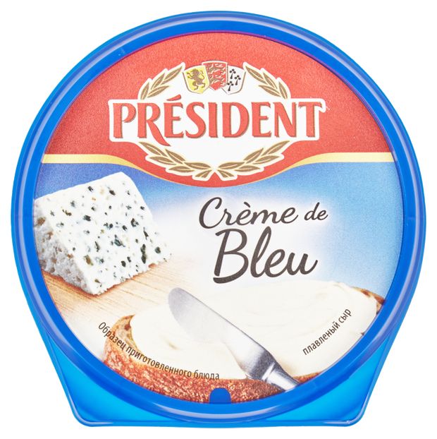

Сыр плавленый President Creme de Bleu 50% 125 г