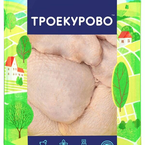 Бедро цыпленка-бройлера Троекурово охлажденное 900 г