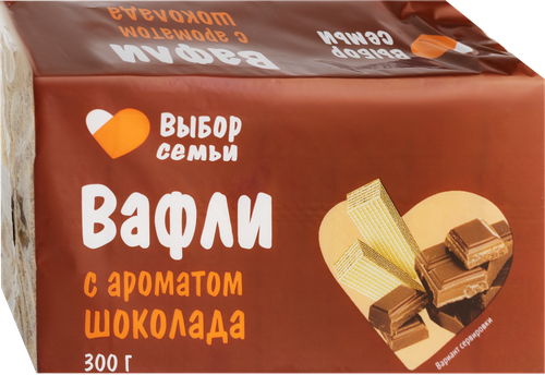 

Вафли Выбор Семьи шоколадные 300 г