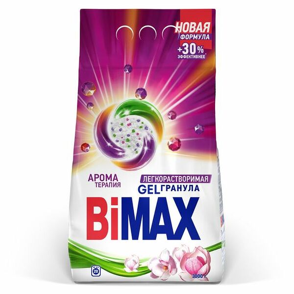 Стиральный порошок BiMax Ароматерапия Automat, 3 кг