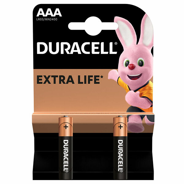 Batarea DURACELL AAA alkaline (2 шт) (шк 170) (145833)