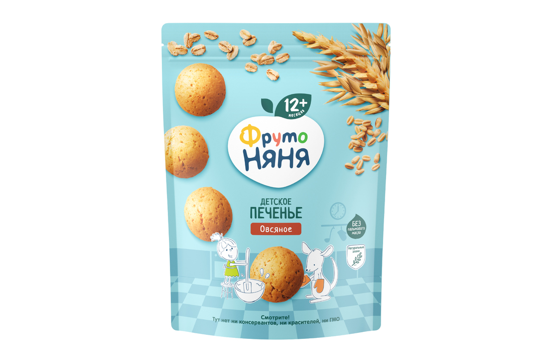 

Печенье детское ФрутоНяня овсяное с 12 месяцев 120 г