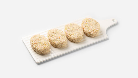 Котлеты из минтая с овощами мороженые, вес