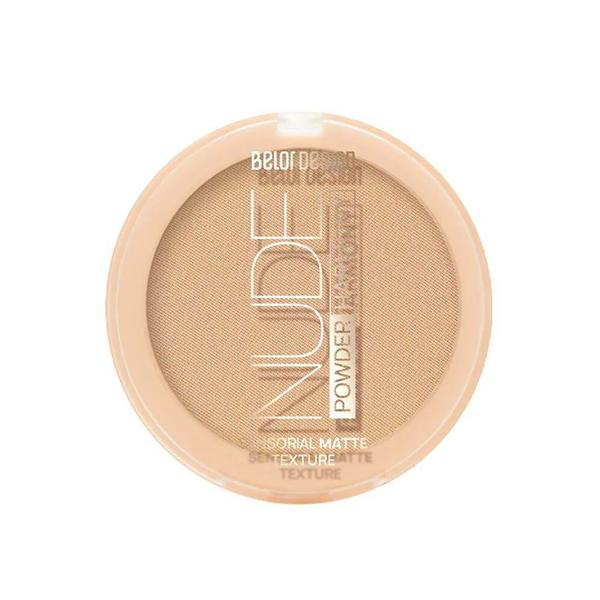 Пудра компактная Belor Design Nude Harmony Powder т.04 Dark 9 г