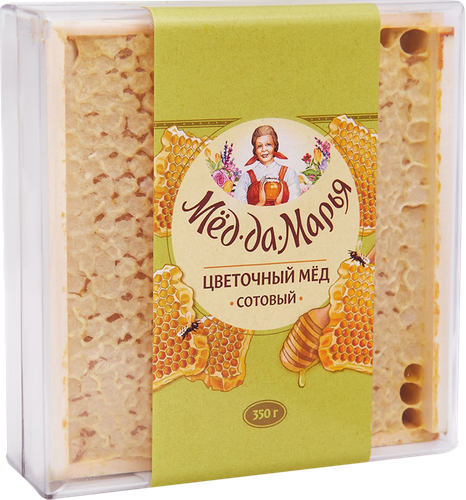 

Мёд Мед-да-Марья цветочный в сотах 350 г