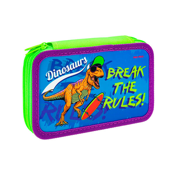 Пенал 2 секц  большой Клевый тирекс ПН-1354 190х115 софт-тач ПН-1354