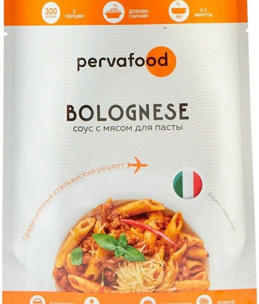 Соус Pervafood для пасты Итальянский с мясом Болоньезе 300г