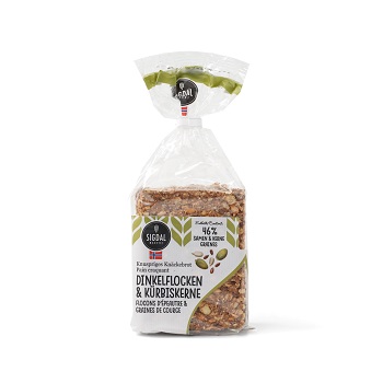 

Хлебцы ржаные Sigdal bakeri SPELT AND PUMPKIN SEEDS 190г