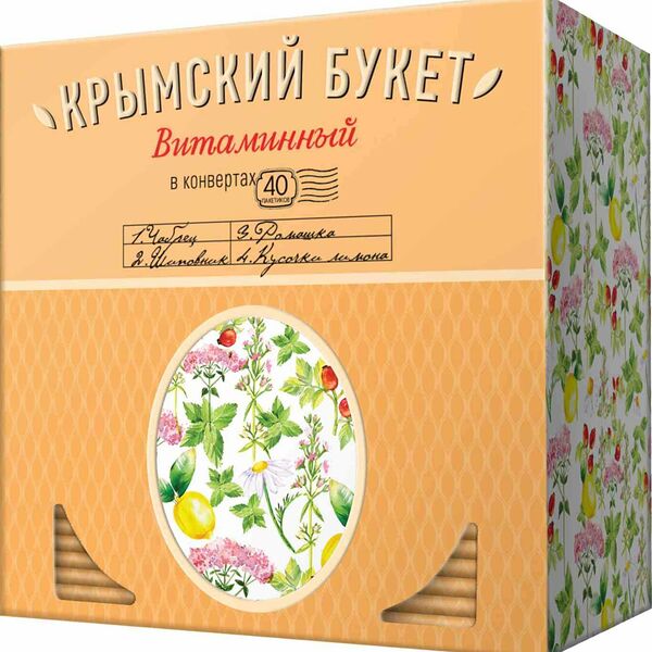 Чайный напиток Крымский Букет Витаминный 40*1,5г