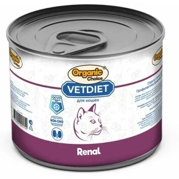 Корм для кошек Organic Сhoice VET Renal профилактика болезней почек