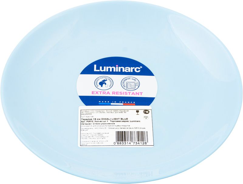 

Тарелка десертная Luminarc Diwali Light Blue, 19 см