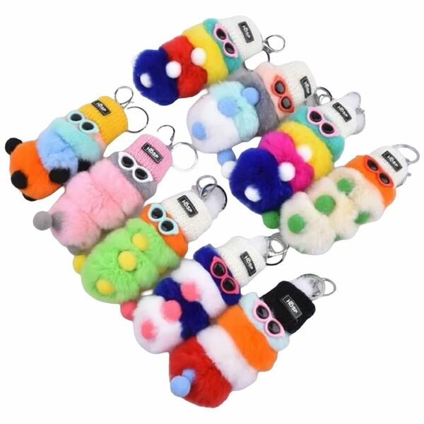 Брелок Гусеница, в ассортименте