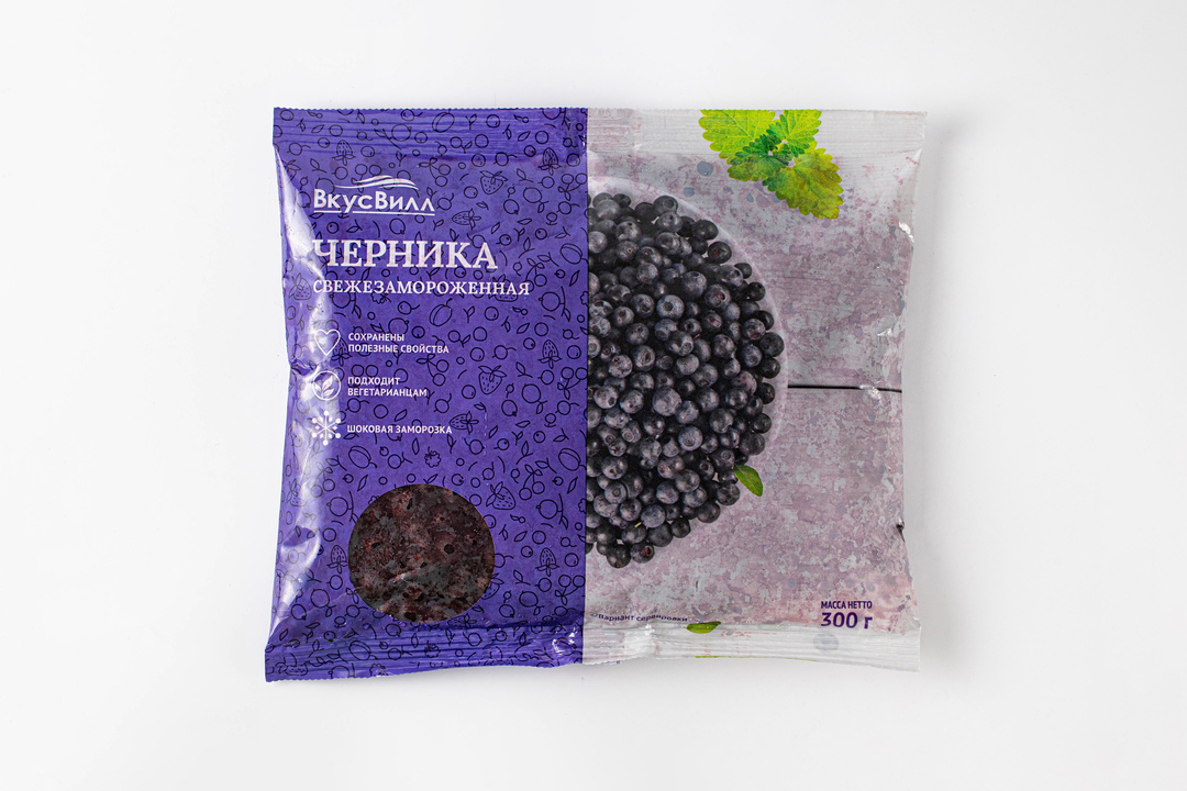 

Черника, свежезамороженная