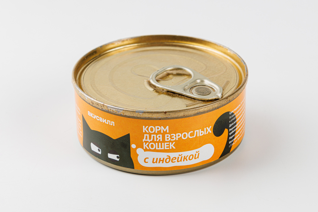 

Корм для кошек ВкусВилл Индейка 100 г