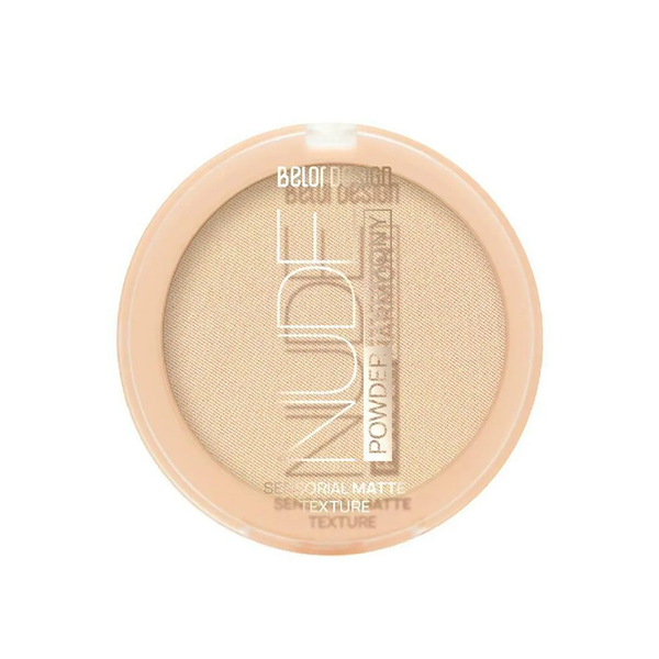 Пудра компактная Belor Design Nude Harmony Powder т.03 Medium 