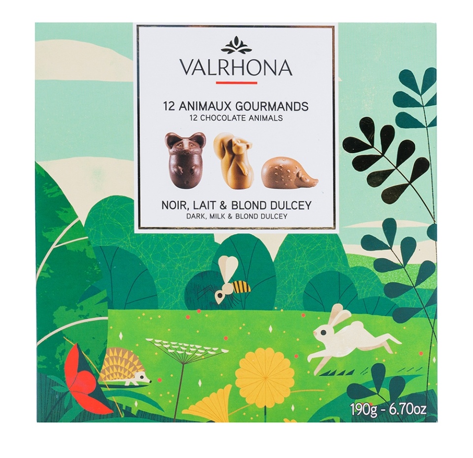 

Конфеты шоколадные Valrhona "Ассорти" 190 г, Франция