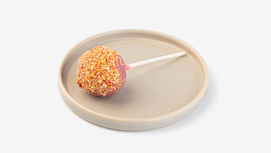 Пирожное кейк-попс шоколадное в глазури, кафе