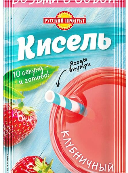 Кисель Русский продукт Клубничный 25г