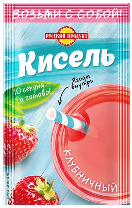 

Кисель быстрорастворимый Русский продукт Клубника 25 г