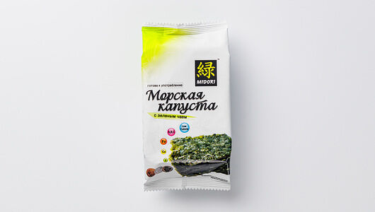 Морская капуста Midori с зелёным чаем