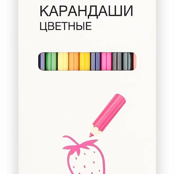 Карандаши цветные Каждый день, 24 цвета