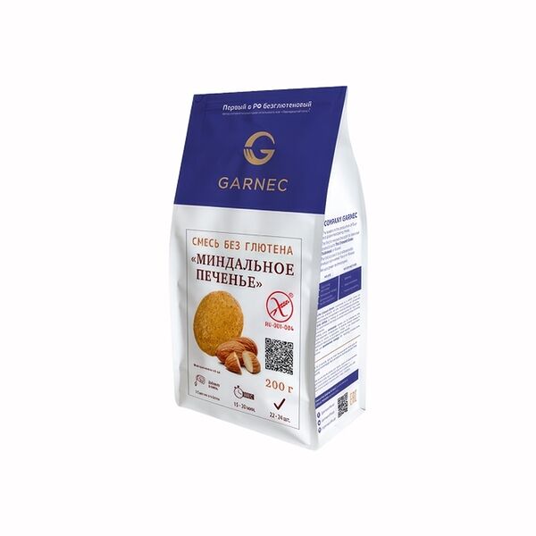Смесь Миндальное печенье Garnec без глютена, 200г