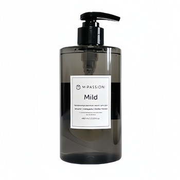 

Парфюмированное жидкое мыло для рук MiPASSiONcorp Mild 460 мл, Россия