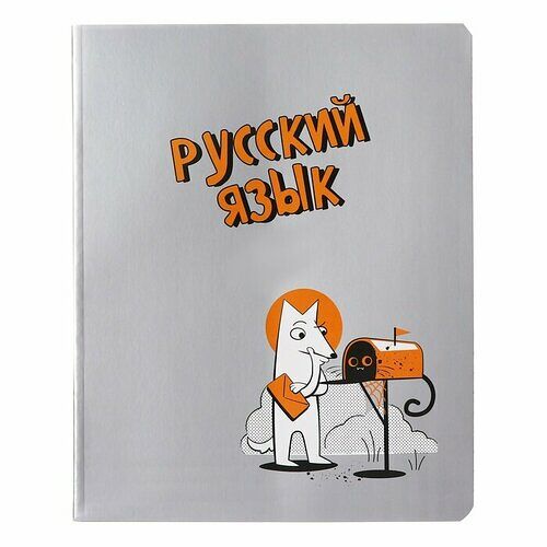 Тетрадь предметная Academy Style Русский язык линейка А5, 48 л