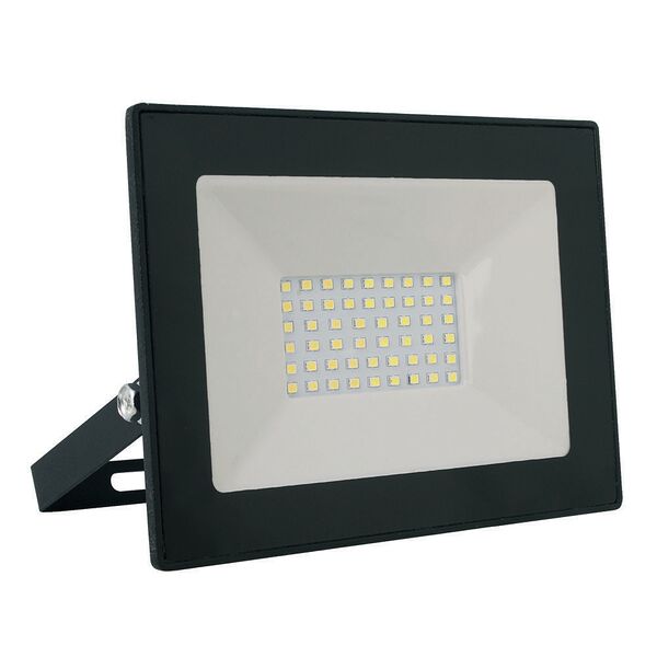 Прожектор светодиодный 50 Вт,металл, 230В, 6500К LFL-5001 LED SMD черный, 7.5х8.5х9.5 см