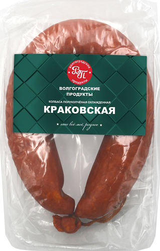 Колбаса ВОЛГОГРАДСКИЕ ПРОДУКТЫ Краковская п/к газ 300 г