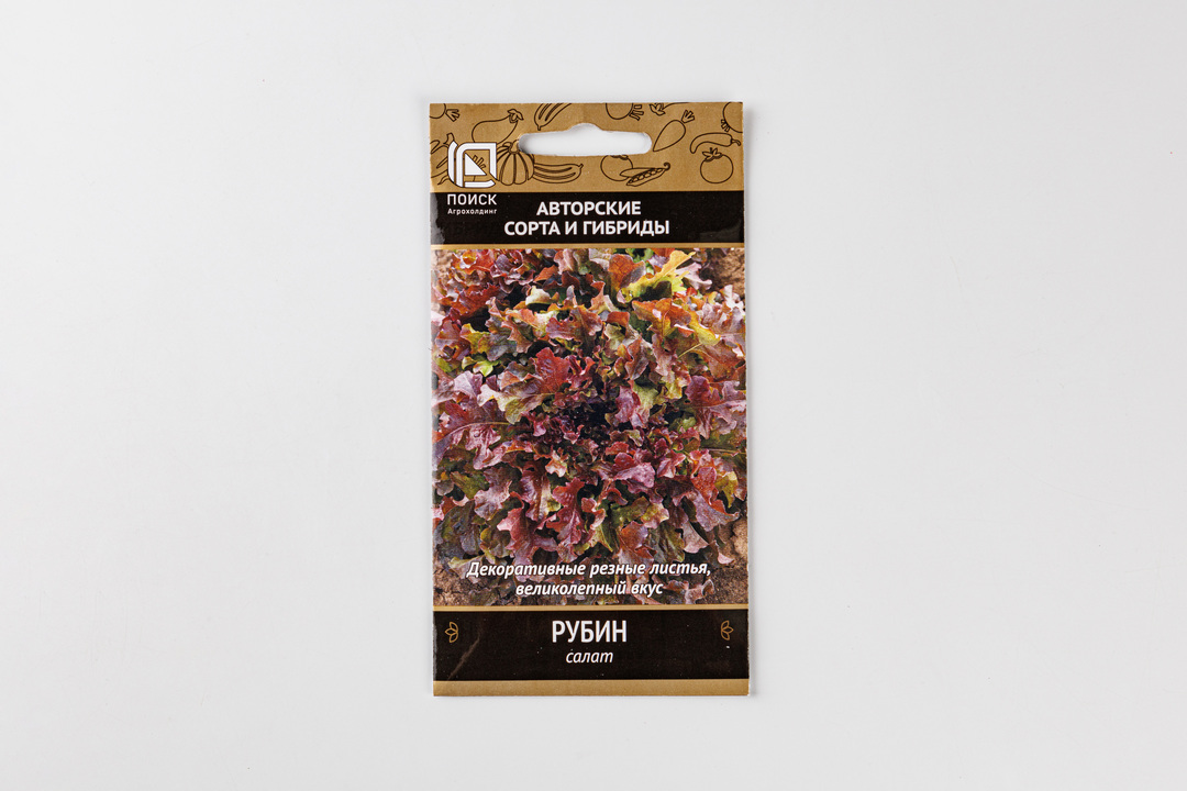 

Семена Салат Поиск Рубин 1 г