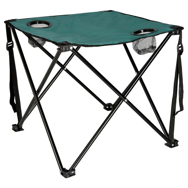 Стол складной туристический мягкий, с подстаканником, 48х48х42 см, оксфорд