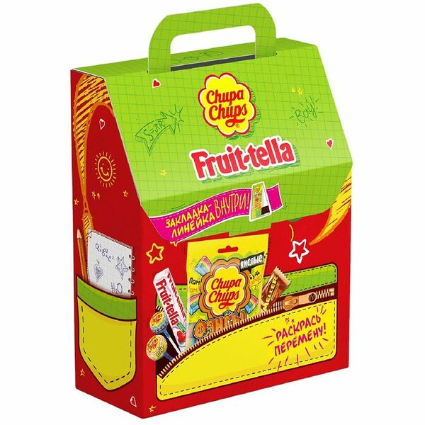 Набор кондитерских изделий Fruittella Яркий Рюкзачок, 189,8г