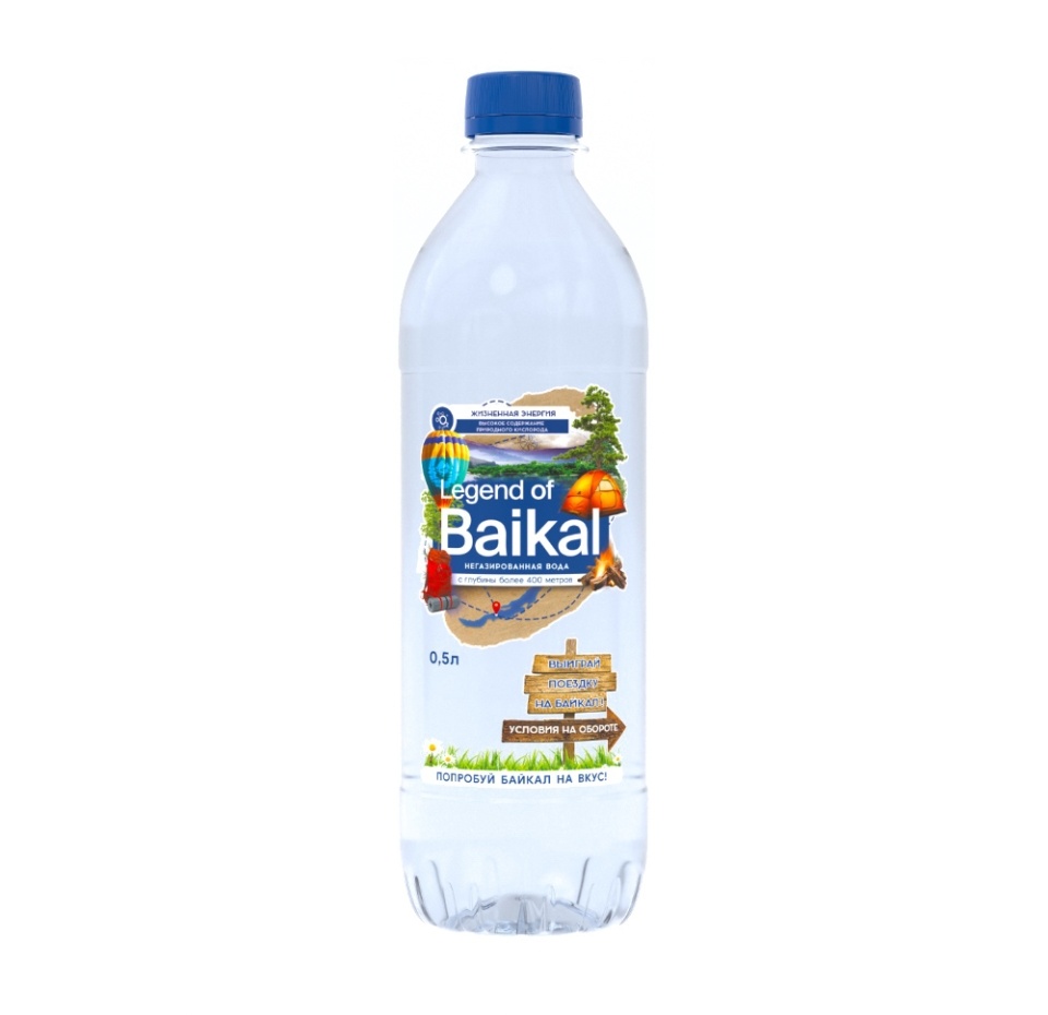 

Вода Legend of Baikal негазированная, 0.5 л