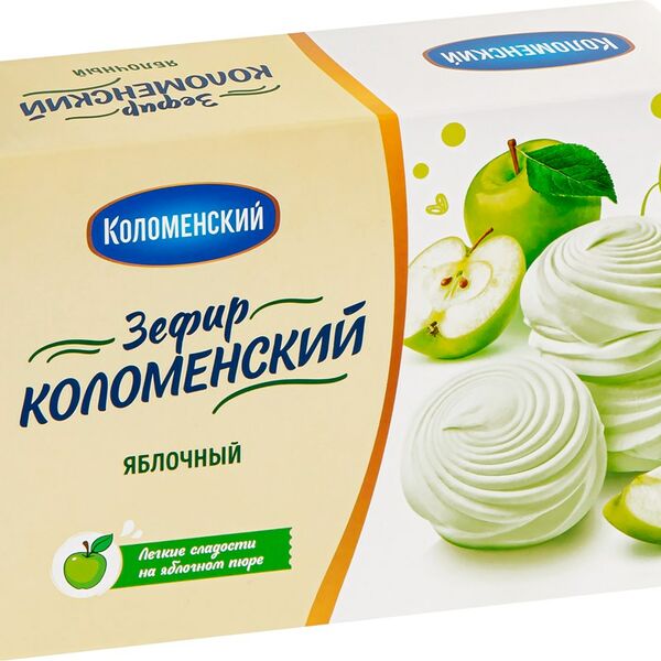 Зефир Коломенский яблочный, 250г