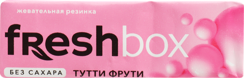 

Жевательная резинка Fresh Box Тутти-фрутти без сахара 12.65 г