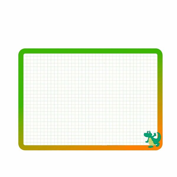 Доска маркерная Attache kids A3 клетка