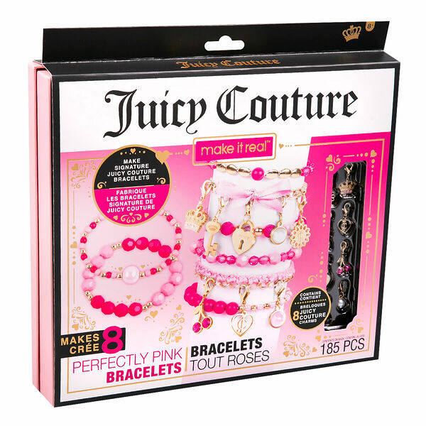 Набор для творчества MAKE IT REAL Создание браслетов Juicy Couture Perfectly Pink (1403337)