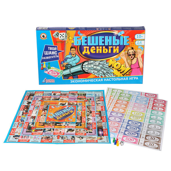 Игра настольная экономическая «бешеные деньги»