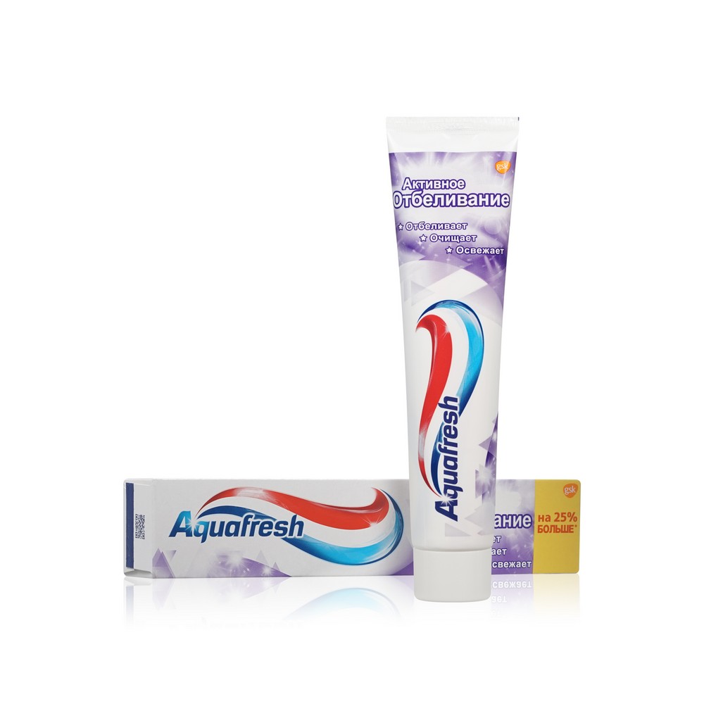 

Зубная паста Aquafresh Активное отбеливание 125 мл