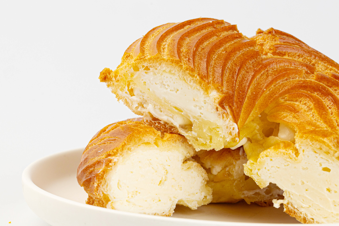 

Пирожное ВкусВилл кафе заварное кольцо с творожной начинкой 110 г