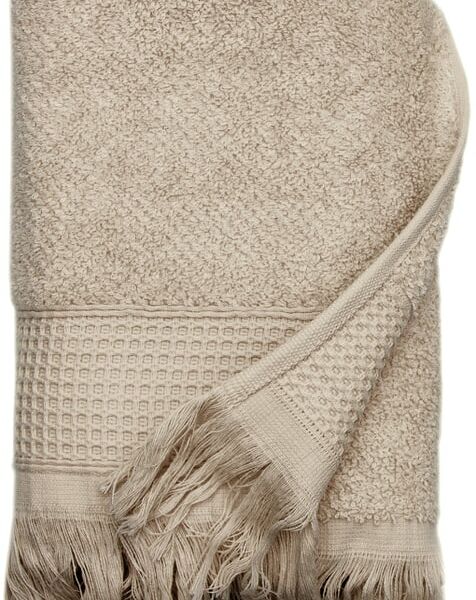 Полотенце PiCassa махровое бежевый 100*150см