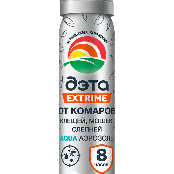 Дэта Aqua профессиональный от мошек, клещей, комаров и слепней 75 мл