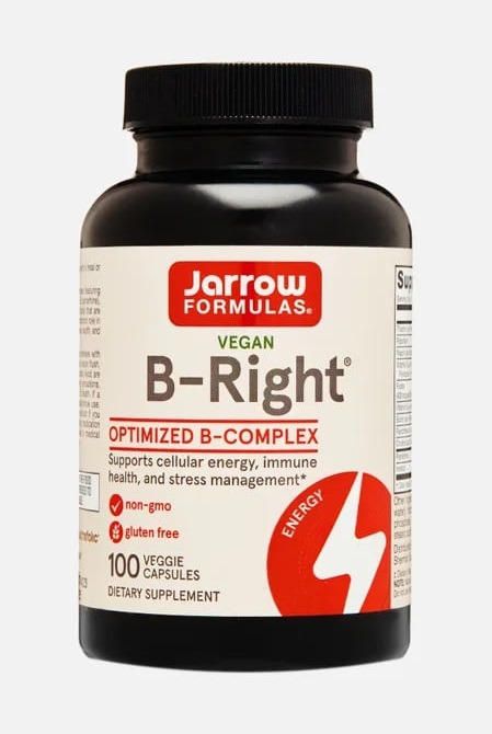 

БАД Jarrow Formulas B-Right Витамины группы В 100 капсул, США