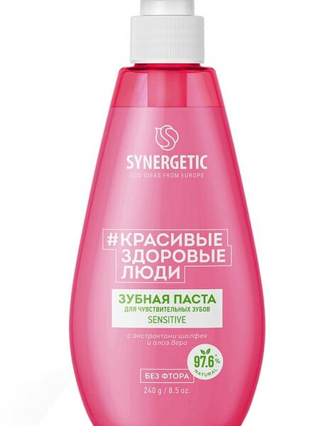 Зубная паста Synergetic Sensitive для чувствительных зубов 240г