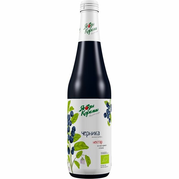 Нектар Ягоды Карелии Черника с мякотью