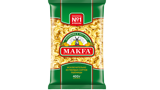 Макароны Makfa Петушиные гребешки 400г