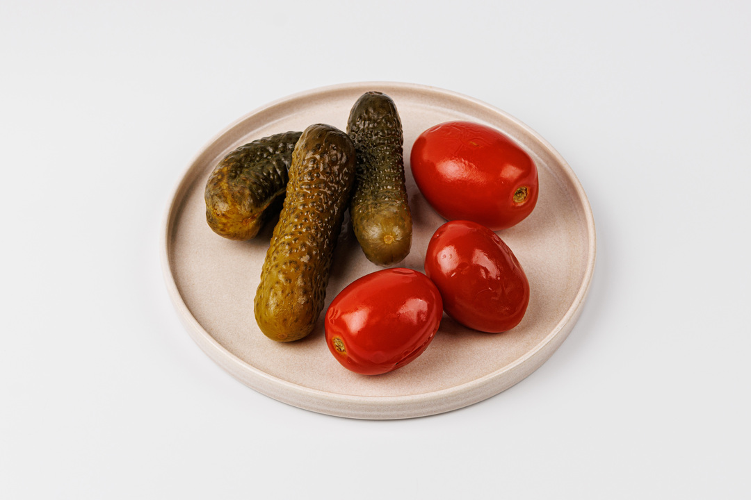 

Ассорти маринованное "Томаты и огурцы" 680г