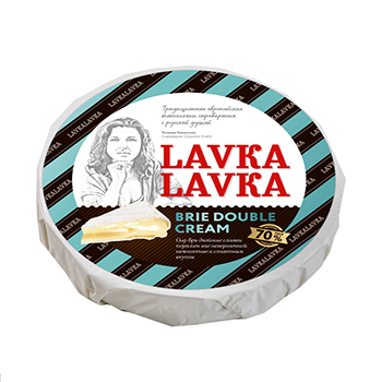 

Сыр мягкий LavkaLavka Brie Double Cream 70%, вес