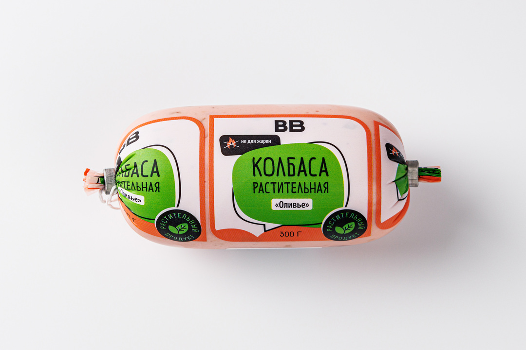 

Колбаса ВкусВилл растительная Оливье 300 г